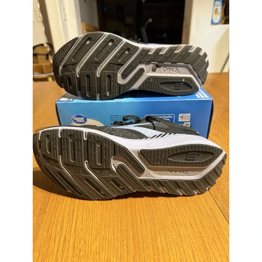 Brooks Launch GTS 11.5 Black Gray Running Walking Support Shoes Men